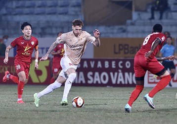 Video Highlight : Công an Hà Nội 1 - 1 Hồng Lĩnh Hà Tĩnh (V-League)
